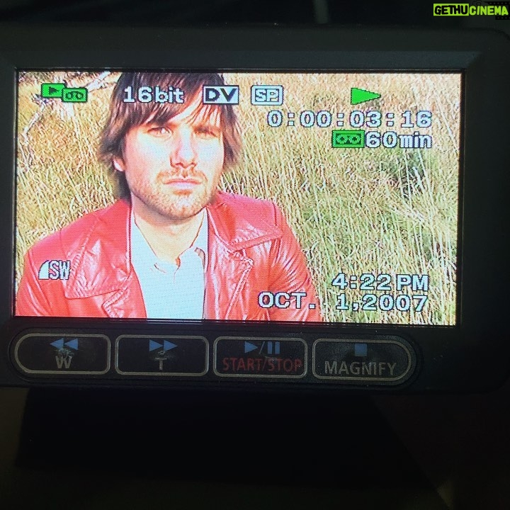 Jon Lajoie Instagram - I’m spring cleaning/bored as fuck so I’m going through my old mini DV camera tapes and digitizing the old footage from the early Youtube days. So many memories. This is the first shot of the first comedy song/music video I ever made. I’m alone in Saint-Bruno National Park, my little iPod in my pocket, one headphone in my left ear (hidden by my sexy boy hair) so I can lip sync to the song. You can see me look around before I start singing to make sure no one is around. I must have looked strange. I’m not one to give advice to anyone, but I want to hug this 27 year old version of myself and thank him for trying something new, and for following the little voice inside of him that said “Give it a shot, what do you have to lose?” It’s so easy to NOT try to do new things, to push outside of our comfort zone. I know I find it way harder with age. But if you happen to hear that voice calling you to try your hand at something new, maybe take a beat before ignoring it. You never know, maybe you too could be the “High as Fuck” guy for the rest of your life. 😊 #tbt #throwbackthursday