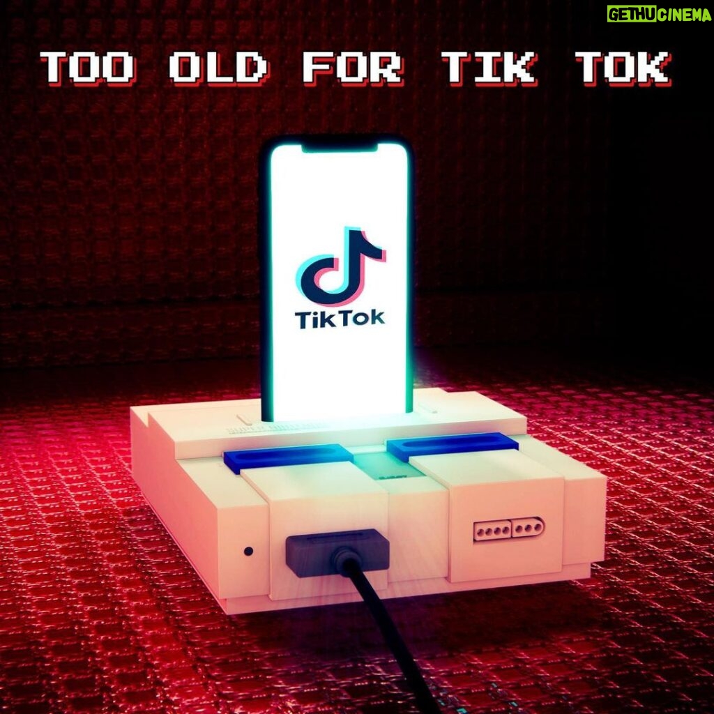 Jon Lajoie Instagram - This is awesome album art made by my friend the talented @justinslademcclain for my silly Too Old Old for Tik Tok song and dance I put out on Friday. The album art is way too good for the song, and REALLY makes me want to play Mortal Kombat 2.