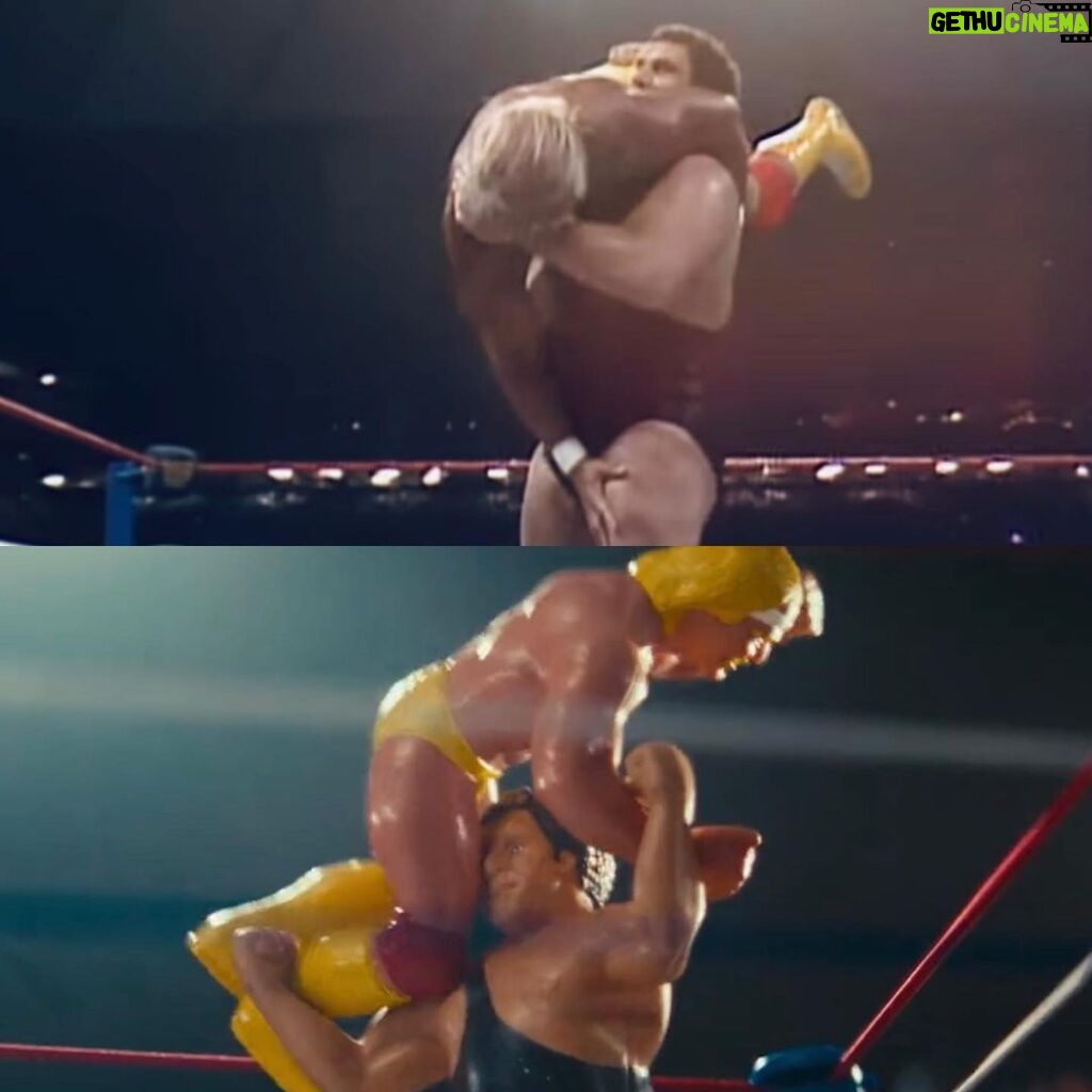 Jon Lajoie Instagram - As kids, we took playing with our toys VERY seriously. As adults, it only felt appropriate to do the same. What a joy it was to recreate this historic match with the toys that embodied pure magic and imagination for me (and so many of us) as children. To view the full video for “Hulk Hogan Slammed Andre the Giant,” go to my profile page.