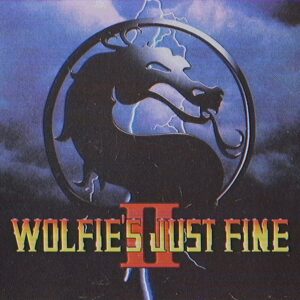 Jon Lajoie Instagram - Love this album art by @fredheidbrink for the Wolfie’s Just Fine song “Mortal Kombat 2.” Check my previous post for the full video. 
p.s. This is me playing MK2 at @logan_arcade in Chicago last month. The machine there is in flawless condition. So fun.