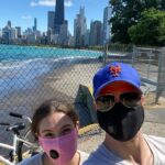 Jon Seda Instagram - Even though #chicago ‘s not totally open yet, it’s great to get the bikes out on the path at #lakeshoredrive