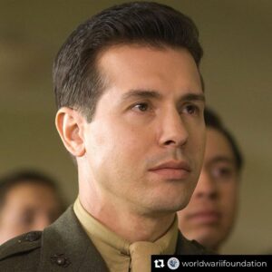 Jon Seda Instagram - Hope you can join in! •
Stop on by the World War II Foundation’s ZOOM "Theatre" next Wednesday night at 8PM Eastern as we interview one of the stars of #HBO ‘s #ThePacific series, Jon Seda. 
Jon portrayed Gunnery Sgt. John Basilone and also starred most recently in NBC’s  ChicagoP.D.  Come armed with some good questions about the making of "The Pacific" and Jon's incredible portrayal of Medal of Honor recipient John Basilone.

More details to come...