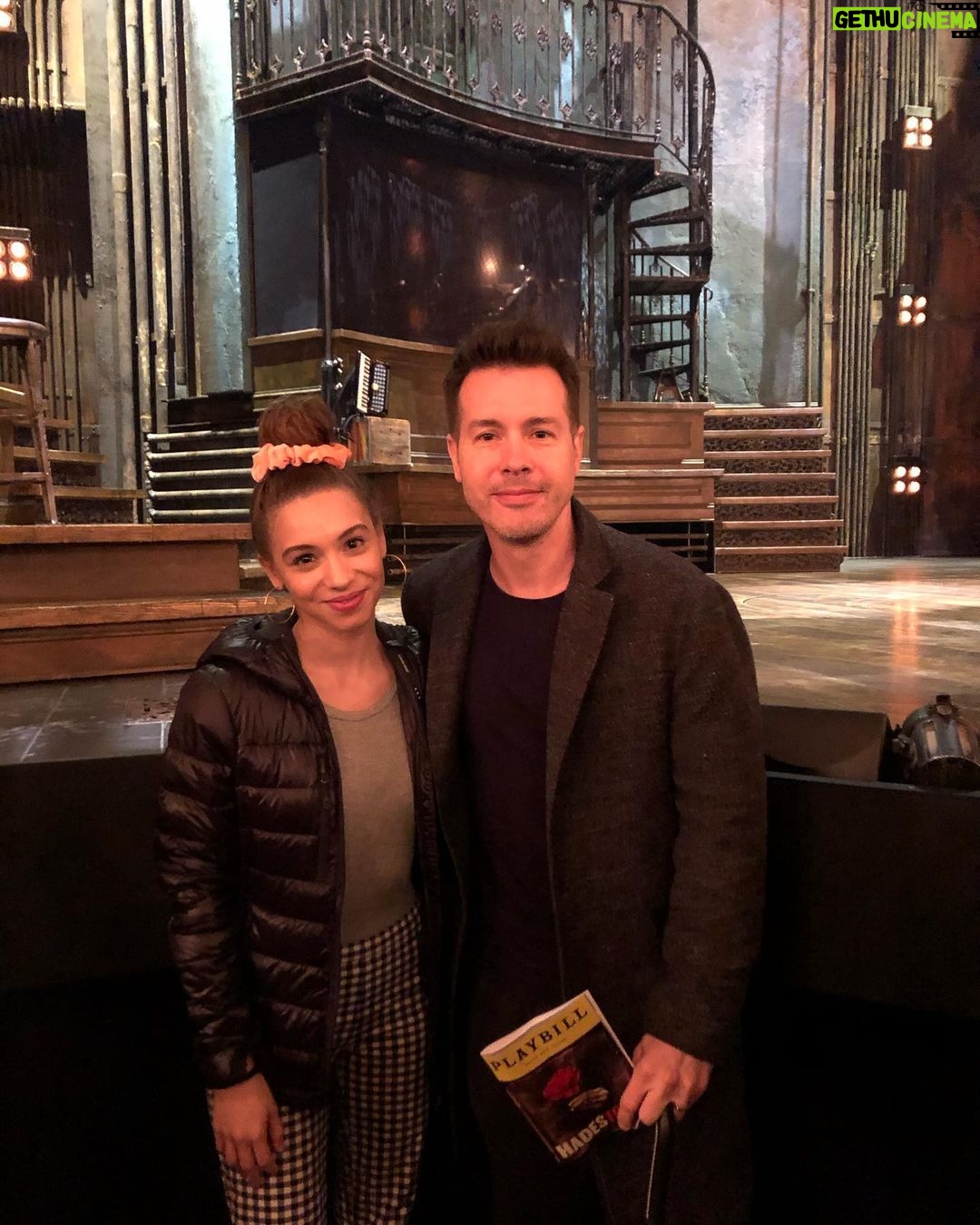 Jon Seda - 27.2K Likes - Closed out #ParentsDay at #NYUTisch by watching the AMAZING #Musical @Hadestown ! #ProudDad #Broadway