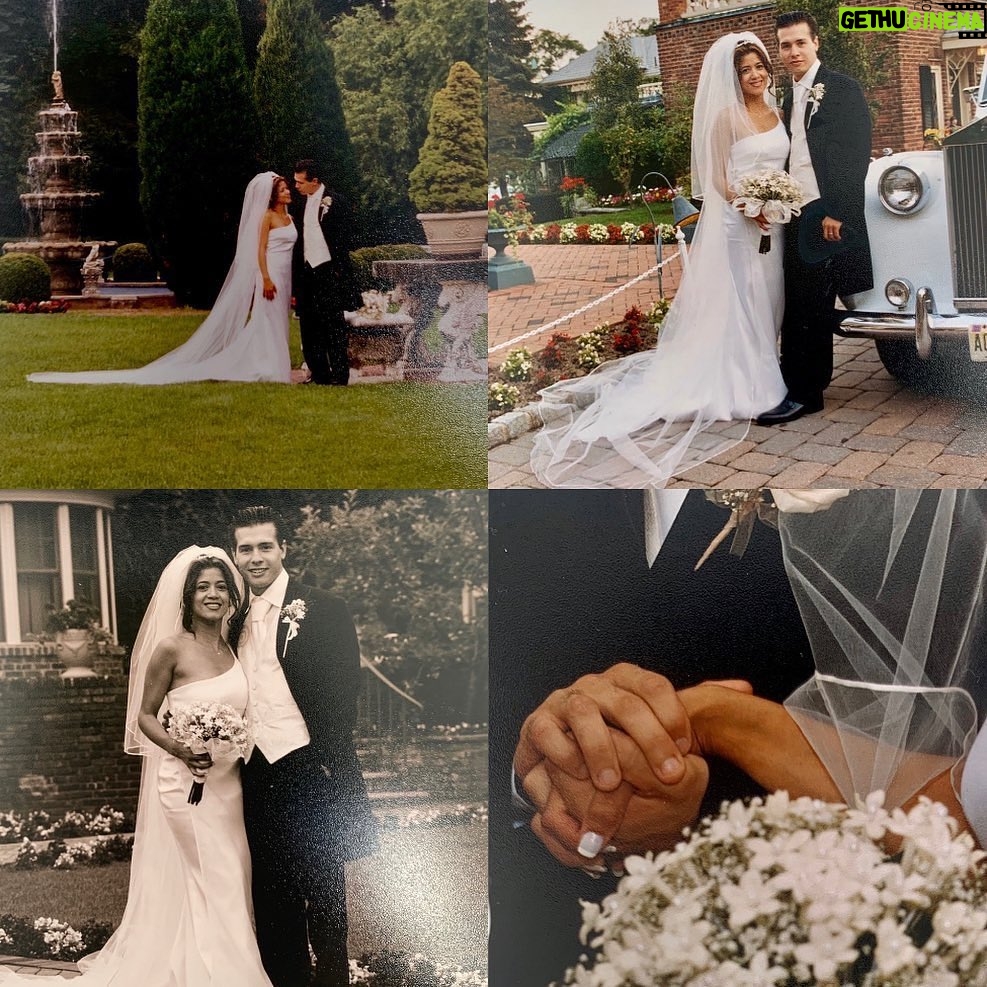 Jon Seda Instagram - The difference between our 1st yr & our 20th is that I thought I knew what love was when we got married, but after 20 yrs, that love has grown in ways I could never have imagined! The life we have, our family, the foundation we built together is something to be proud of! Happy Anniversary Babe! Yesterday, Today, Always...US! • You ever play tag and knew where safe base was, well, it’s been 20 years and I always felt it I was the safest with this man!! Happy 20th to us babe @jonseda and for everything else that life throws at us! ♥️