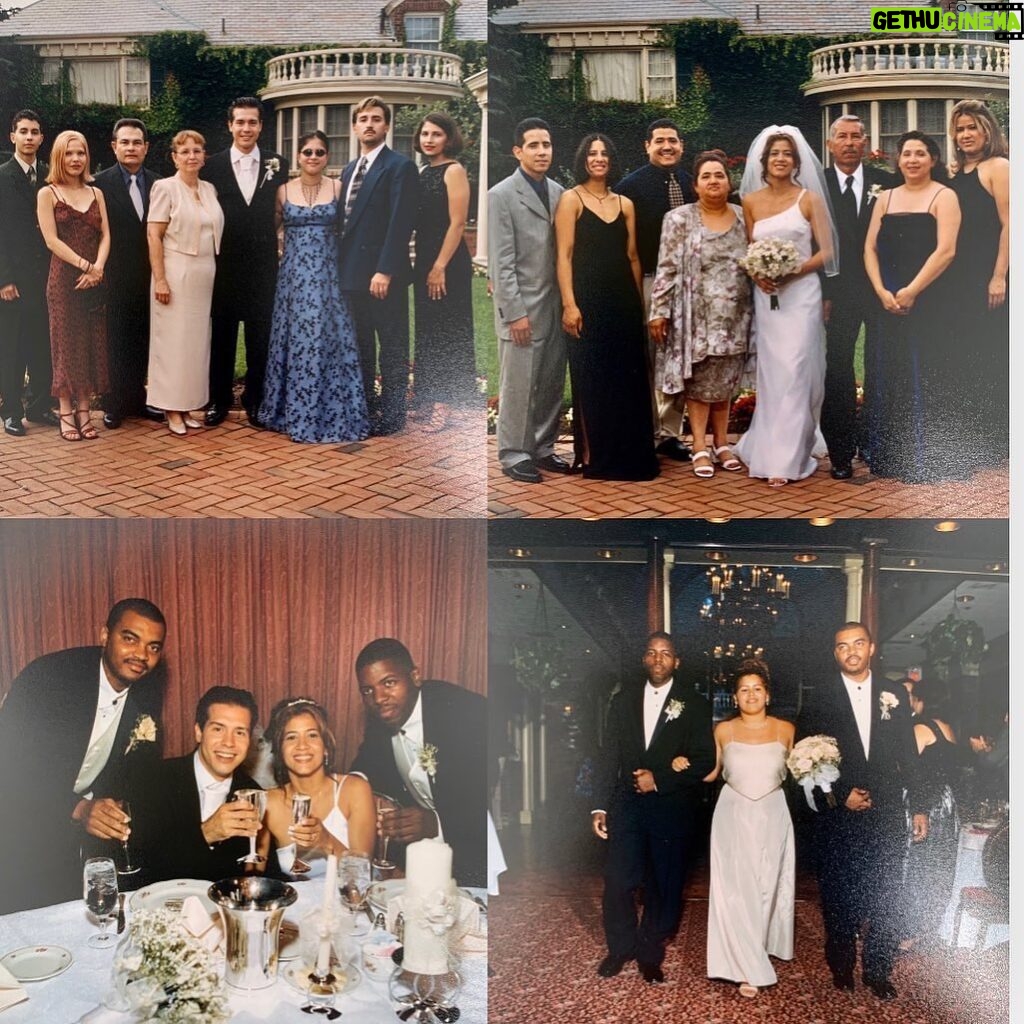 Jon Seda Instagram - The difference between our 1st yr & our 20th is that I thought I knew what love was when we got married, but after 20 yrs, that love has grown in ways I could never have imagined! The life we have, our family, the foundation we built together is something to be proud of! Happy Anniversary Babe! Yesterday, Today, Always...US! • You ever play tag and knew where safe base was, well, it’s been 20 years and I always felt it I was the safest with this man!! Happy 20th to us babe @jonseda and for everything else that life throws at us! ♥️