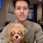 Jon Seda Instagram - She completes me… #nationaldogday #fun #fyp #happy #maltipoo #onechicago #love #instalike #instagood