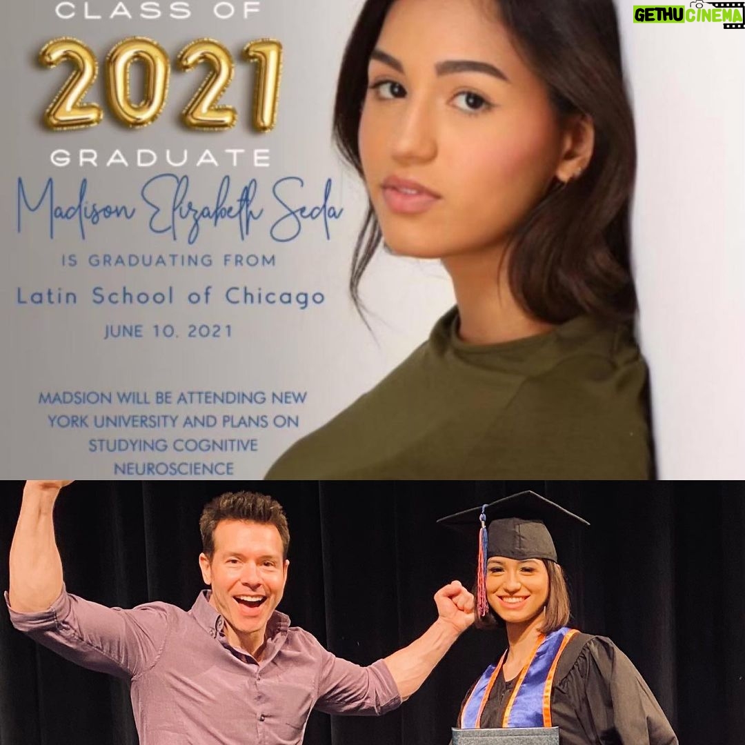 Jon Seda - 19.3K Likes - Can you tell how proud I am? Though I wish I could be there in person, I’m so thankful to the Latin School for allowing us to capture some pics together awhile back! Today’s the day! Maddy you’ve come to the end of just one of the chapters in your life’s story! All the hard work, the sacrifices, the ups & downs, the challenges & adversity you had to overcome has paid off! Take a deep breath and enjoy the moment! Congrats and on to the next chapter! I love you for who you are and always will! ❤️ #graduation2021
