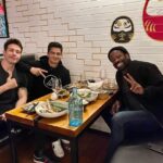 Jon Seda Instagram - Got in a last minute dinner before the lockdown with these two fantastic gents! @wabisabisalon #Melbourne @NBC #labrea