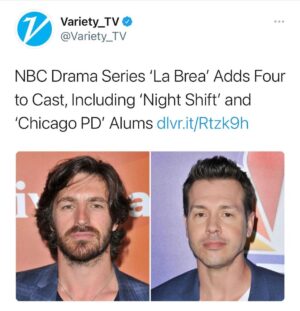 Jon Seda Instagram - Looking forward to this new journey! @NBC #LaBrea