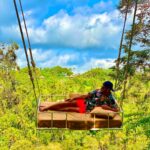 Jonathan Zidane Instagram - Bali et sa nature à couper le souffle😍 Qui a deja été a bali ou qui a l’intention d’y aller??? En tout cas si vous hésitez bah faut plus 🤩👌 Bali Swing - Bali - Indonesia