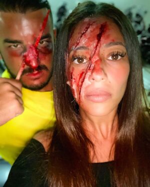 Jonathan Zidane Instagram - HAPPY HALLOWEEN 🤟🤡
@racha_lz