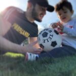 Jonathan Zidane Instagram - Première leçon de football ⚽️ 😮