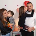 Jonathan Zidane Instagram - Un père comblé grâce à dieu merci a toi ma vie pour la femme et la maman que tu est qu’Allah nous garde ☝️ @racha_lz J’vous aime❤️