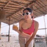 Jonita Gandhi Instagram – Sometimes you just gotta *getaway* Morjim