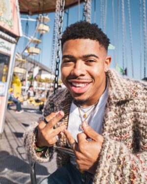 Jordan Bentley Instagram - Welcome to Hypland Fairgrounds at Rolling Loud INGLEWOOD! 📍

I grew up down the street from SoFi Stadium so you know it was only right that I throw a carnival. Let’s go! 🎪🎡