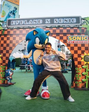 Jordan Bentley Instagram - Another successful popup for the books! @hypland x @sonicthehedgehog !

Big thank you to everyone who showed up, none of this is possible without any of you! 

A huge thank you to my amazing Hypland team.

Thank you @kristenbzimmer for trusting me & my vision with the collaboration.

& thank you to our sponsors @happydad @donjuliotequila @topochicomx