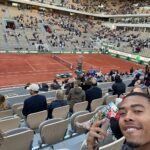 Jordan Bentley Instagram - Ended up in Paris for the French Open! Been playing tennis my entire life, so seeing my favorite player @rafaelnadal win his 22nd grand slam live was a dream come true. C'est La Vie! 🇫🇷 🎾 ROLAND-GARROS
