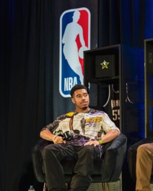 Jordan Bentley Instagram - Thank you @nba !

Spoke on an entrepreneurship panel & had a blast at All Star Weekend. Thank you to everyone who stopped by. 🫶🏽