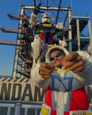 Jordan Bentley Instagram - I am Gundam 🤖