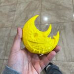 Jordan Bentley Instagram - Had fun with a 3D printer & made these Soul Eater AirPod max covers. Each side is 3D printed with a hand painted finish for details.