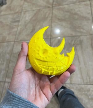 Jordan Bentley Instagram - Had fun with a 3D printer & made these Soul Eater AirPod max covers.

Each side is 3D printed with a hand painted finish for details.