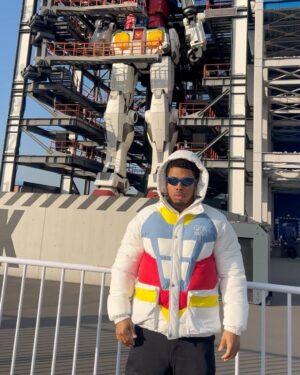Jordan Bentley Instagram - I am Gundam 🤖