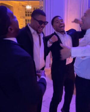 Jordan Bentley Instagram - 🏰

Had the opportunity to attend in the most beautiful wedding for my friends @louiemcastro & @miyarenay — Congratulations my friends, to forever & happily ever after! ♾️🥂