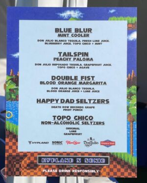 Jordan Bentley Instagram - Another successful popup for the books! @hypland x @sonicthehedgehog !

Big thank you to everyone who showed up, none of this is possible without any of you! 

A huge thank you to my amazing Hypland team.

Thank you @kristenbzimmer for trusting me & my vision with the collaboration.

& thank you to our sponsors @happydad @donjuliotequila @topochicomx