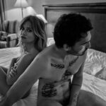 Jordan Haj Instagram - revolutions are made in bed ☮️🫶🏻 📷 @benediktrenc For @esquireczech Jordan wearing Emma Emma wearing Jordan