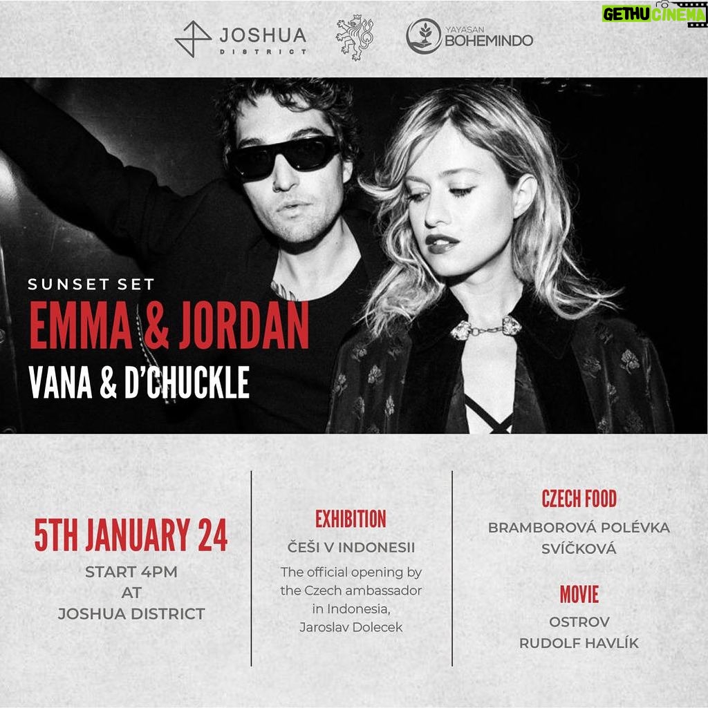 Jordan Haj Instagram - BALI ~ Joshua District ~ January 5th 2024 ✨ Photo credits: @yslbeauty event captured by @boodya