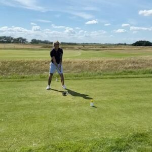 Jordi Whitworth Instagram - Absolutely brilliant day for Dano’s birthday. What a turnout at Princes Golf Course.