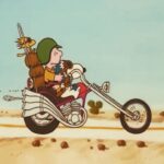 José Fidalgo Instagram - Race for your life Charlie Brown!!! Chopper scene. 🤘🏻😍 The journey is the gold. Whatever your two wheels are. #oldschool #charliebrown #chooper