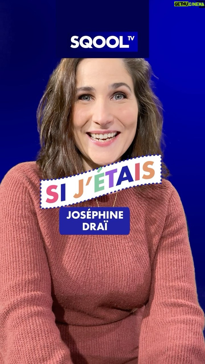 Joséphine Draï Instagram - 🖼️ Si j’étais… #6 Vous l’avez aperçue dans “Lycée Toulouse-Lautrec” sur @tf1 mais saviez-vous que si @josephinneose avait été un garçon, elle aurait aimé s’appeler Philippe ? #PetitBac #interview #decale #actrice #sqooltv #education #media #ecole