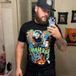 Joseph Ruby Instagram - Sporting that @creep_o_rama shirt today #idlehands