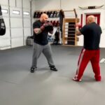 Josh Burns Instagram - Getting a lil midday pad work in with @victoriousmma... Training to my favorite @sinatra while dialing it in. Thanks to @markdcoleman for the push as always! ⚒⚒⚒⚒ #hammerhouse #therecanonlybeone #fightlife #bareknucklefc Detroit, Michigan
