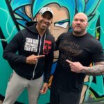 Josh Burns Instagram – Another great S&C session with world class trainer @gmanf3.  He’s obviously all smiles because he just finished crushing my soul with another one of his “F3 Specials”…. I swear I was trying to smile 😂😂😂
#therecanonlybeone #hammerhouse4life #champ #feedme #BurnsvsBeltranBKFC F3 Fitness