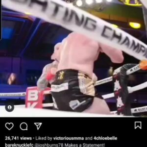Josh Burns Instagram - A fun way to end the fight. I let my hands do the talking... Kept all his shit talk in check and never entered the fight on emotions but after he was kissing the floor.... Well I got a lil to jacked and for that I apologize to my fans and the BKFC... In my entire career I've never had someone go out of their way to insult me or my family. Glad I was disciplined enough to stay calm cool and collected during this whole ordeal. My coach @victoriousmma and my big bro @markdcoleman helped it stay that way. (Well until he went to sleep) 😂🤷🏼‍♂️

Want to say thank you to @bareknucklefc and @davidfeldman1 for all the support and opportunity to perform on the largest bareknuckle promotion in the world!! #fightlife #fightfamily #respect
