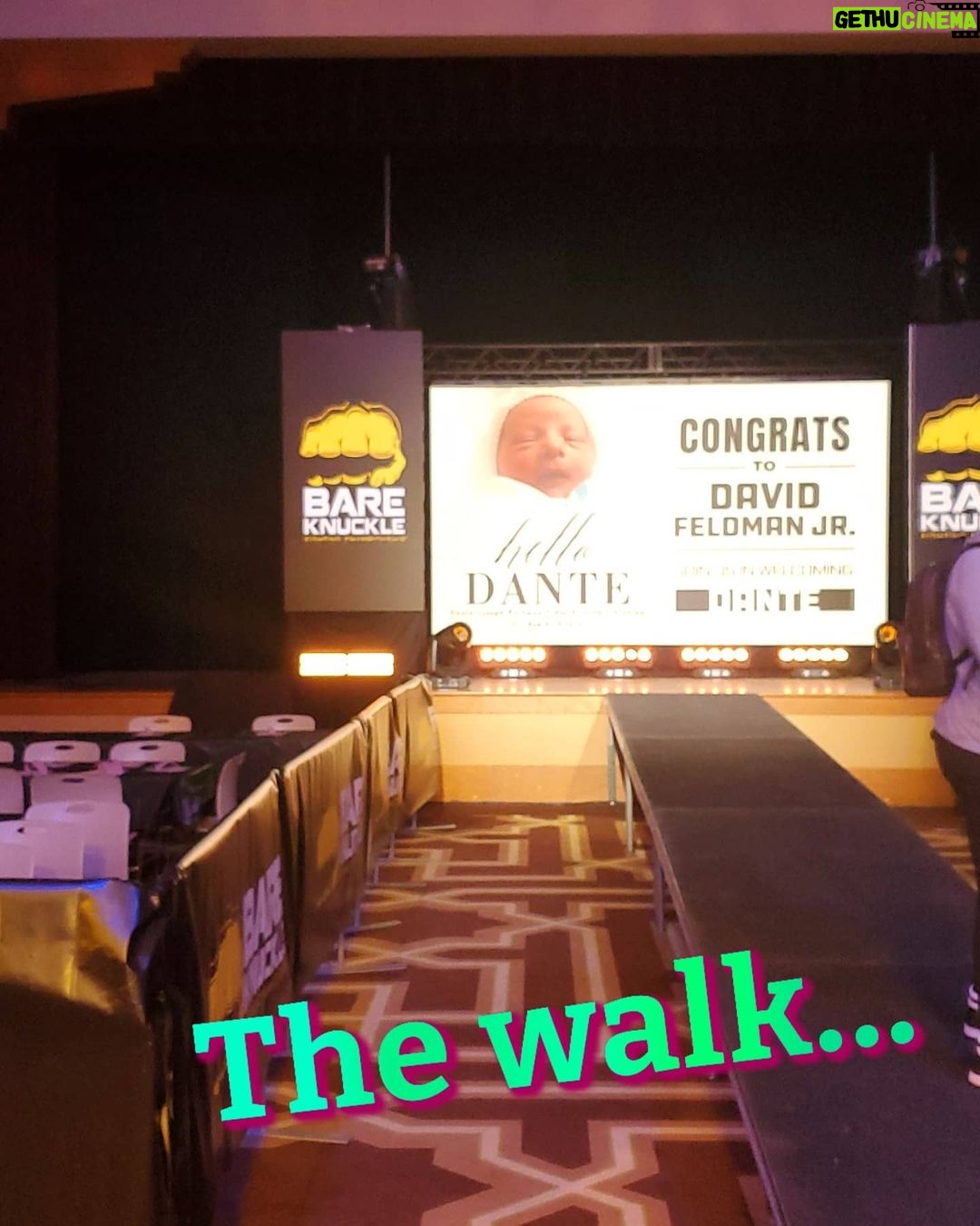 Josh Burns Instagram - The path to battle... Biloxi Civic Center