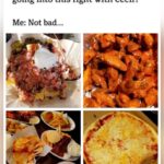 Josh Burns Instagram - Happy meme Monday…. Only 2 weeks out from “Fight Week”!! Just a quick shoutout to my local pizzeria and taco joint!!! Bulking has been coming along GREAT!!! #knockoutking #100lbadvantage #Imcomingcecil Detroit, Michigan