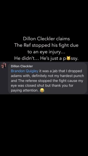 Josh Burns Instagram - Well ladies and gentlemen I know you’ve all been wanting for my “Meme Mondays” to return…. Well the wait is over!! This is dedicated to “The Cleckler Clown Crew” and their fearful leader… Enjoy!
#imback #knockoutking #boxing #gamebredboxing #hammerhouse4life⚒️⚒️⚒️