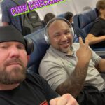 Josh Burns Instagram - Headed to Miami to #chincheck a fool… #imback #knockoutking #byb #bareknuckle #hammerhouse4life Detroit Metro Airport (DTW)