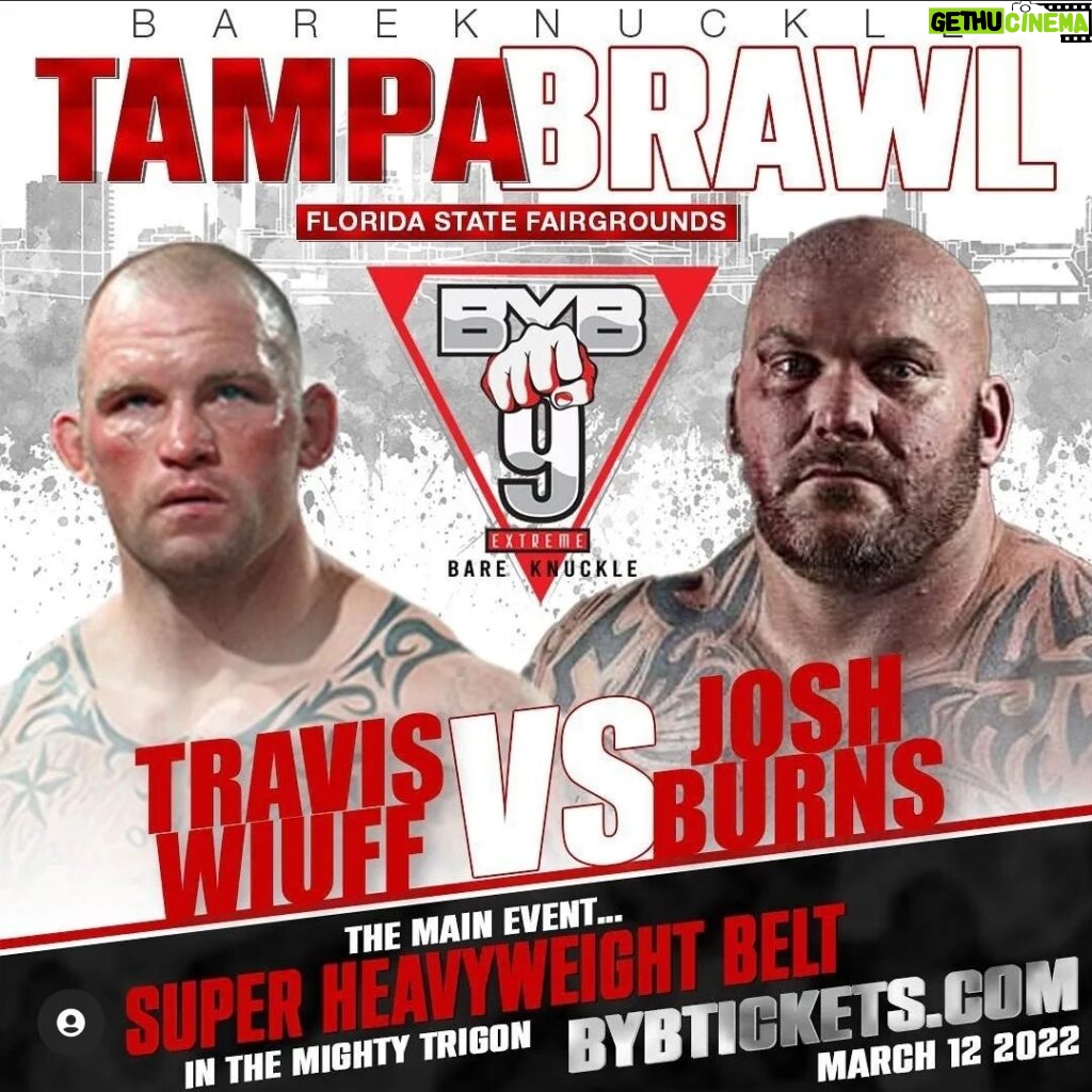 Josh Burns Instagram - Well after the disappointing departure of Mark Godbeer from the March 12th bout. We have a new opponent and dare I say a BETTER more dangerous one!!! Time to earn my money!! #hammerhouse4life #knockoutking #therealchamp Detroit, Michigan