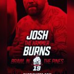 Josh Burns Instagram - Here it is guys!!! Fighting for BYB in August! I have a tough opponent and it’s time to bring the Hammer of OLD back into action!! #knockoutking #hammerhouse4life⚒️⚒️⚒️ Detroit, Michigan