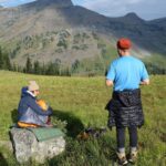 Josh Gudwin Instagram - My brother @zach_attack_seattle planned an incredible 6 night 7 day 67 mile loop in the N Cascades. We started on the #pacificnorthwesttrail and connected with the #pacificcresttrail close to the Canadian border. Oldest hiker in our group was my pops at 67 and youngest was my niece at 14. My other brother @mattgudwin ended up hurting his ankle a couple days before so he didn’t hike, but provided us w tech support and logistics. Harts Pass