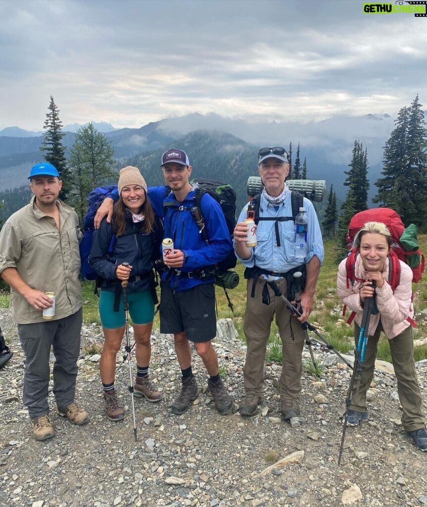 Josh Gudwin Instagram - My brother @zach_attack_seattle planned an incredible 6 night 7 day 67 mile loop in the N Cascades. We started on the #pacificnorthwesttrail and connected with the #pacificcresttrail close to the Canadian border. Oldest hiker in our group was my pops at 67 and youngest was my niece at 14. My other brother @mattgudwin ended up hurting his ankle a couple days before so he didn’t hike, but provided us w tech support and logistics. Harts Pass