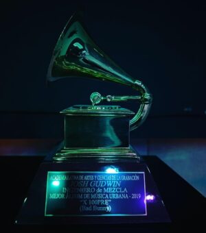 Josh Gudwin Instagram - New addition came in yesterday 2021, 2020, 2019 major wins w @badbunnypr 

🇵🇷🇵🇷🇵🇷

I really have no caption except that I LOVE what I get to do on a daily and appreciate EVERY artist I'm able to collaborate with!! Carry on!