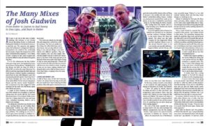 Josh Gudwin Instagram - Thank you @lilymoayeri for writing a beautiful story in #mixmagazine on my mixing and vocal producing process!  @therealbuffy thank you for putting this together 💜

link in my bio!