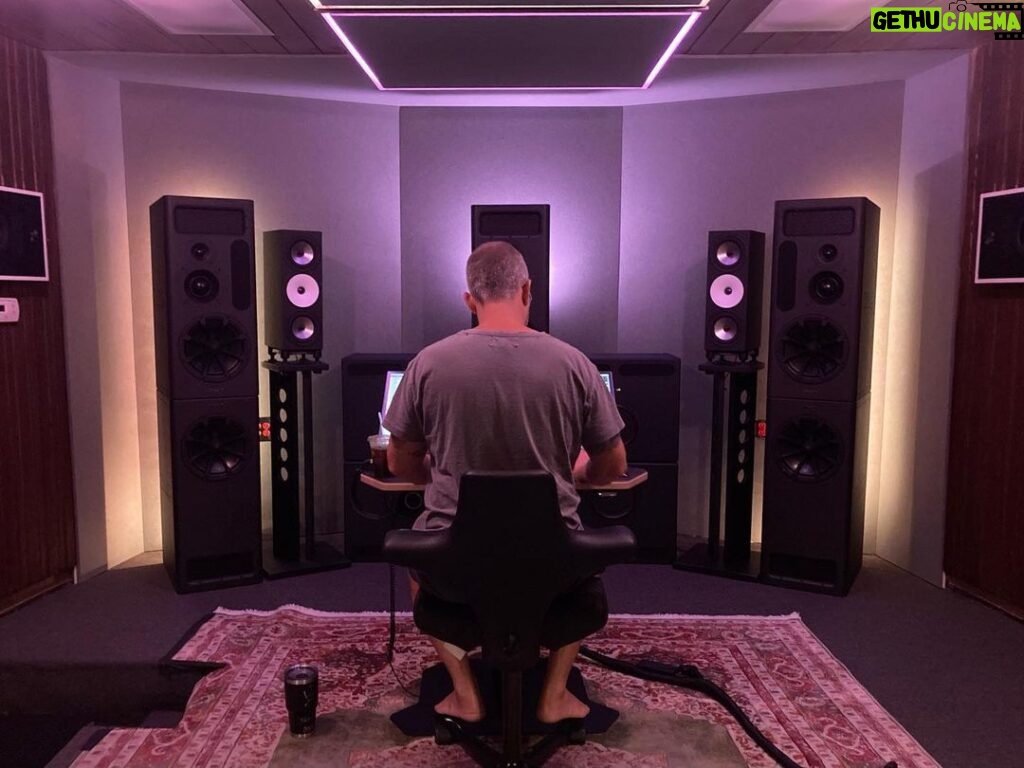 Josh Gudwin Instagram - 9.1.4 Dolby Atmos room has been fully operational for a couple months now and I’m lovin it! Huge shoutout to @therealbuffy and @cerithom1982 for turning nothing into something. Running @pmcspeakers thanks to Maurice ‘el presidente’ Patist Also shoutout @dlugacz for running point on the room. #dolbyatmos #pmcspeakers #mixedbyjoshgudwin