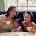 Journey Christine Instagram – Afternoon tea with my favorite girls 🫖💕 Madeline Garden