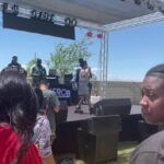 Journey Christine Instagram - Performing live at the Desert Jam in Lancaster brought to you by @bmikerob @fathersinhiphop @theheat1009